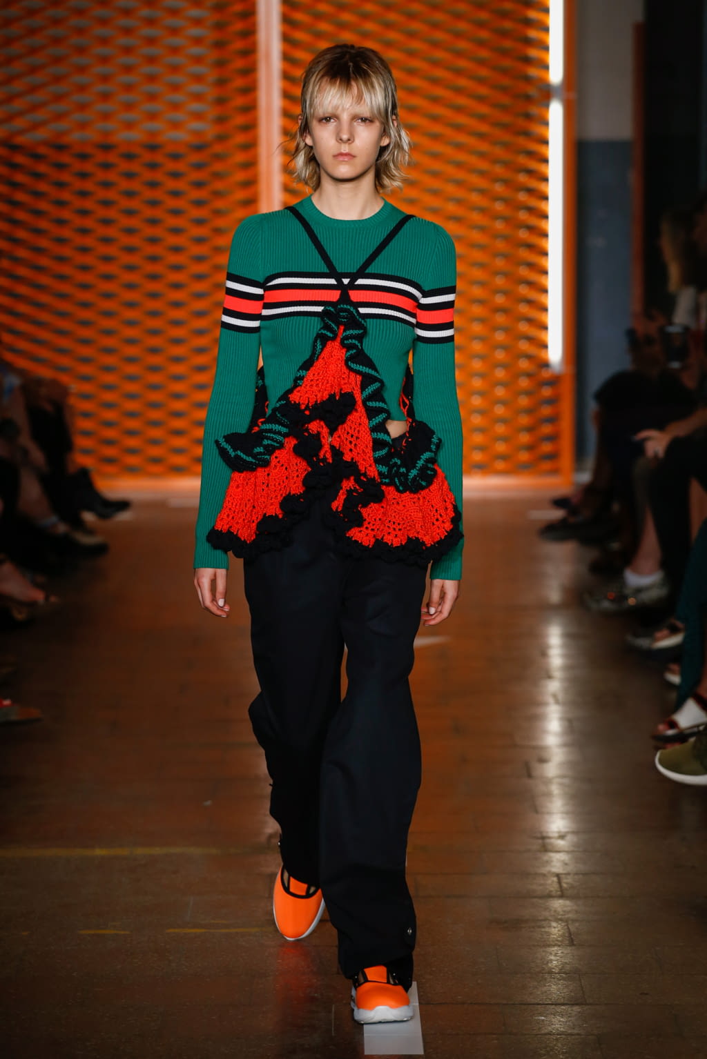 Fashion Week Milan Spring/Summer 2017 look 24 from the MSGM collection womenswear