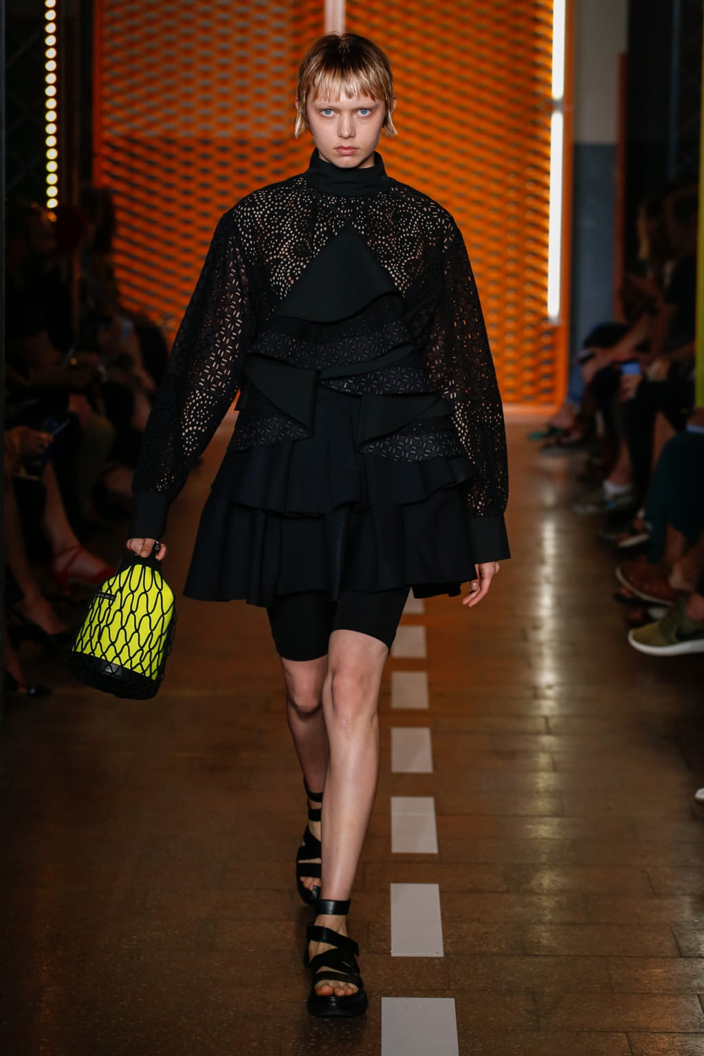 Fashion Week Milan Spring/Summer 2017 look 33 from the MSGM collection womenswear