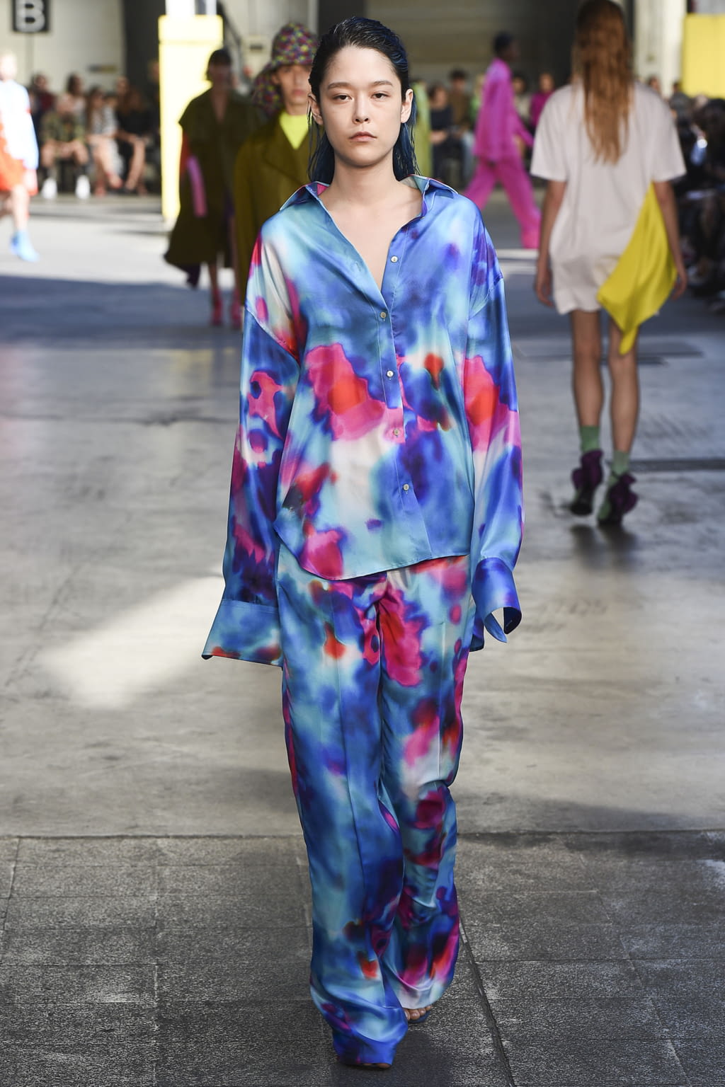 Fashion Week Milan Spring/Summer 2018 look 10 from the MSGM collection 女装