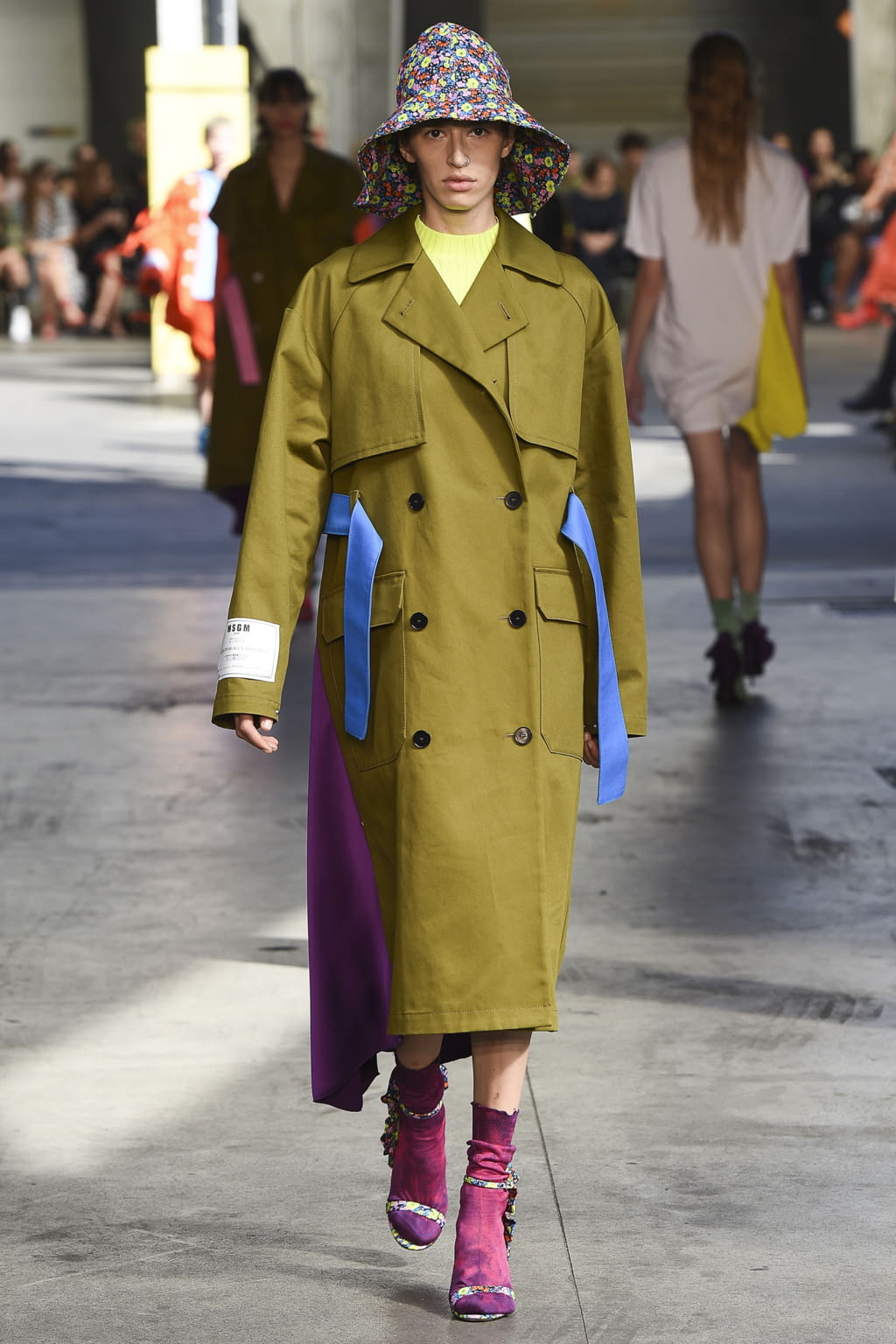 Fashion Week Milan Spring/Summer 2018 look 11 from the MSGM collection womenswear
