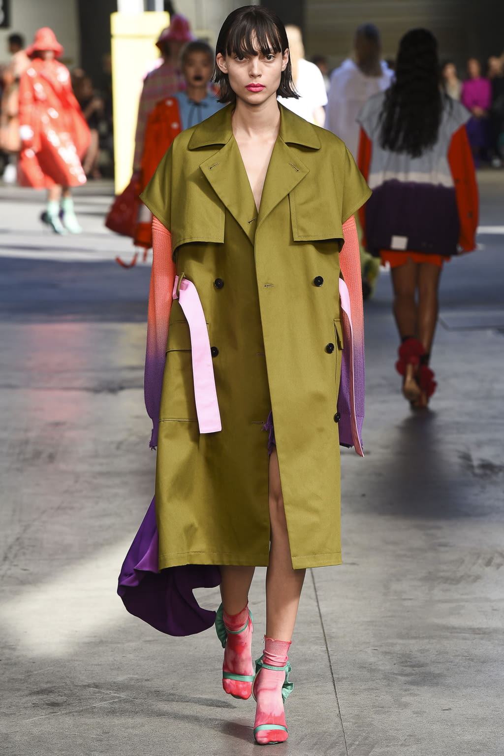 Fashion Week Milan Spring/Summer 2018 look 12 de la collection MSGM womenswear