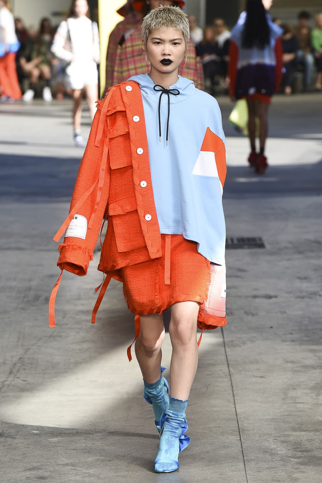 Fashion Week Milan Spring/Summer 2018 look 13 from the MSGM collection womenswear