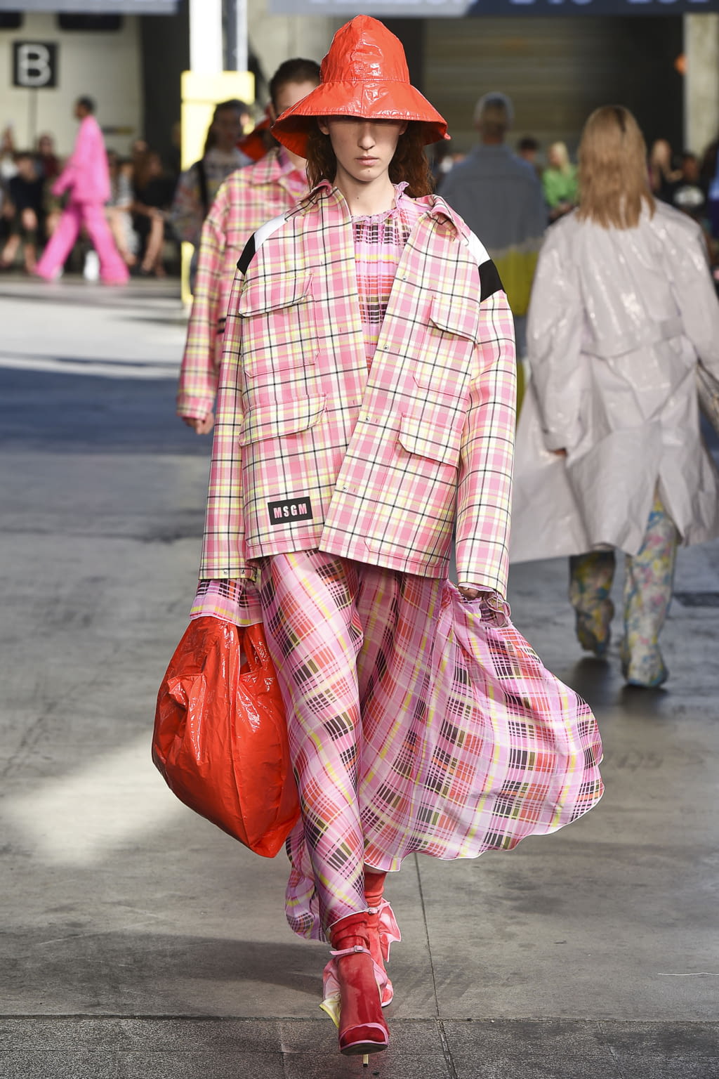 Fashion Week Milan Spring/Summer 2018 look 14 from the MSGM collection womenswear