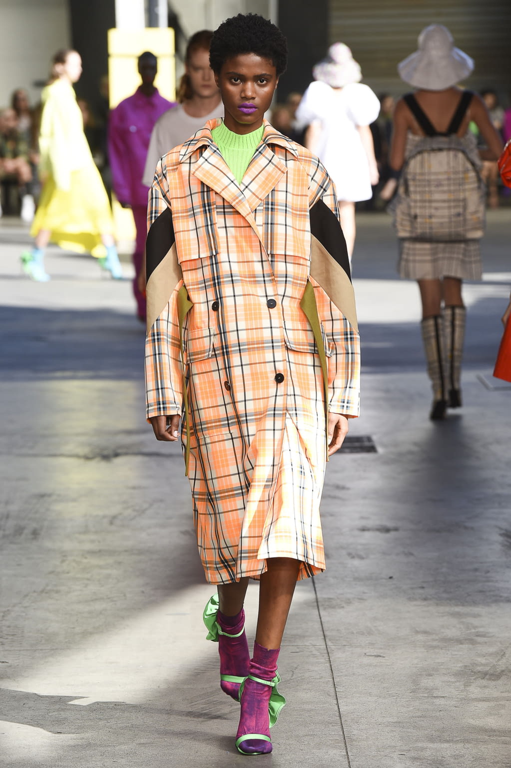 Fashion Week Milan Spring/Summer 2018 look 20 from the MSGM collection womenswear