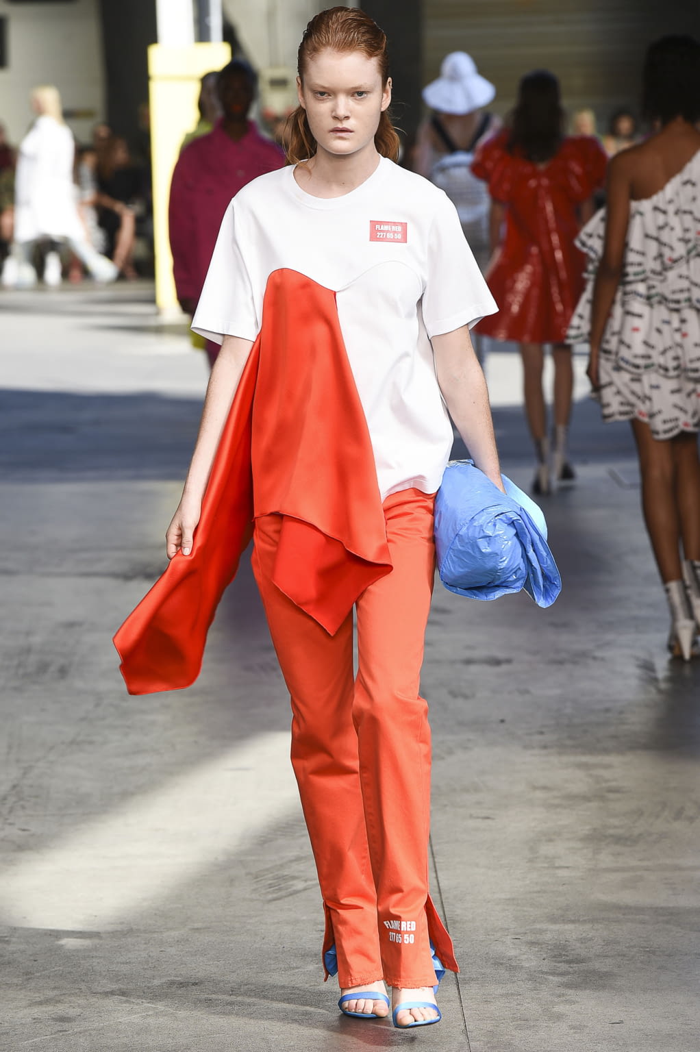 Fashion Week Milan Spring/Summer 2018 look 21 from the MSGM collection 女装