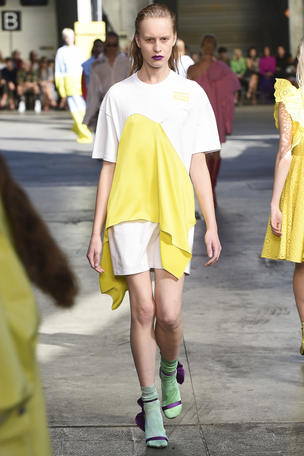 Fashion Week Milan Spring/Summer 2018 look 24 from the MSGM collection womenswear