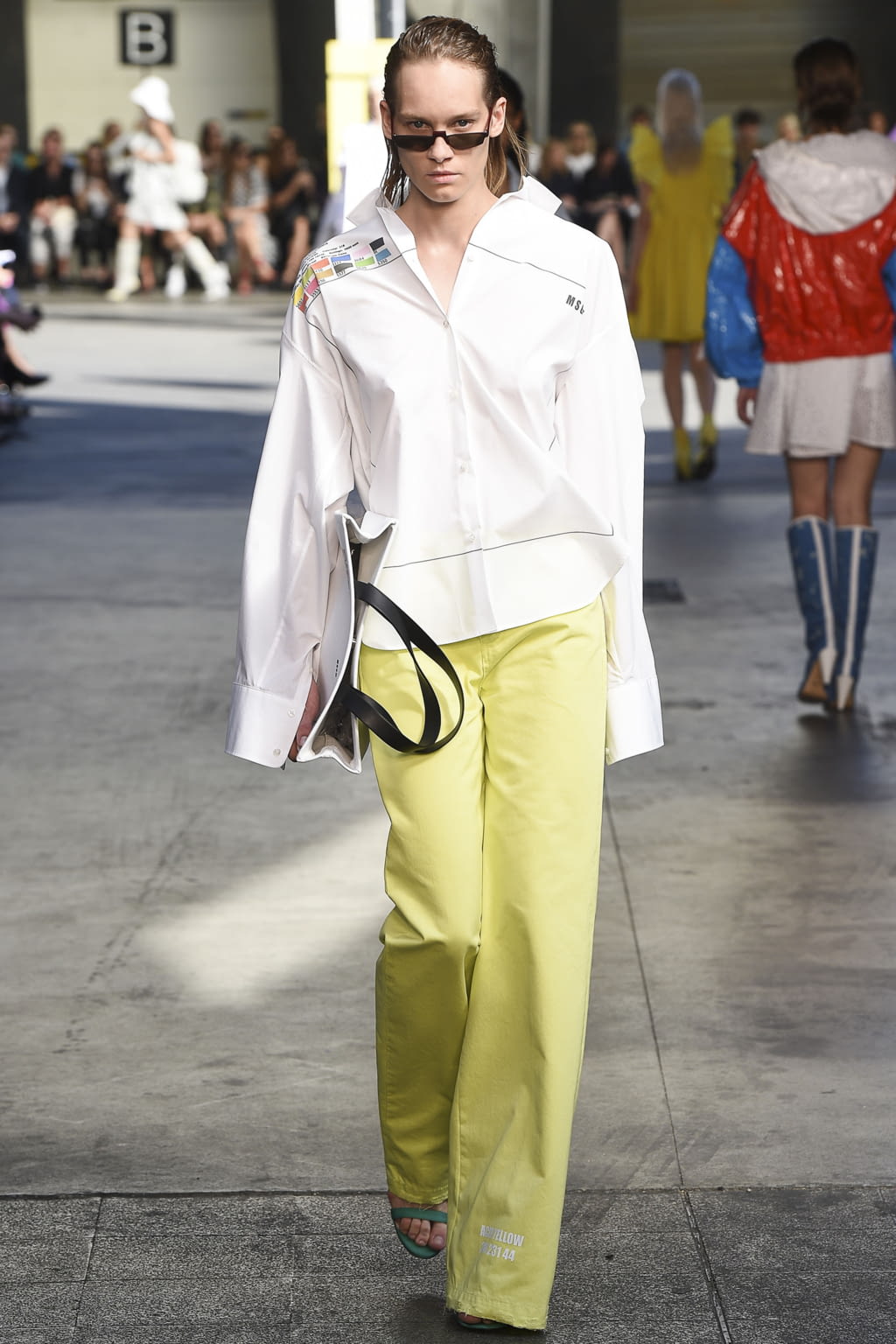 Fashion Week Milan Spring/Summer 2018 look 25 from the MSGM collection womenswear