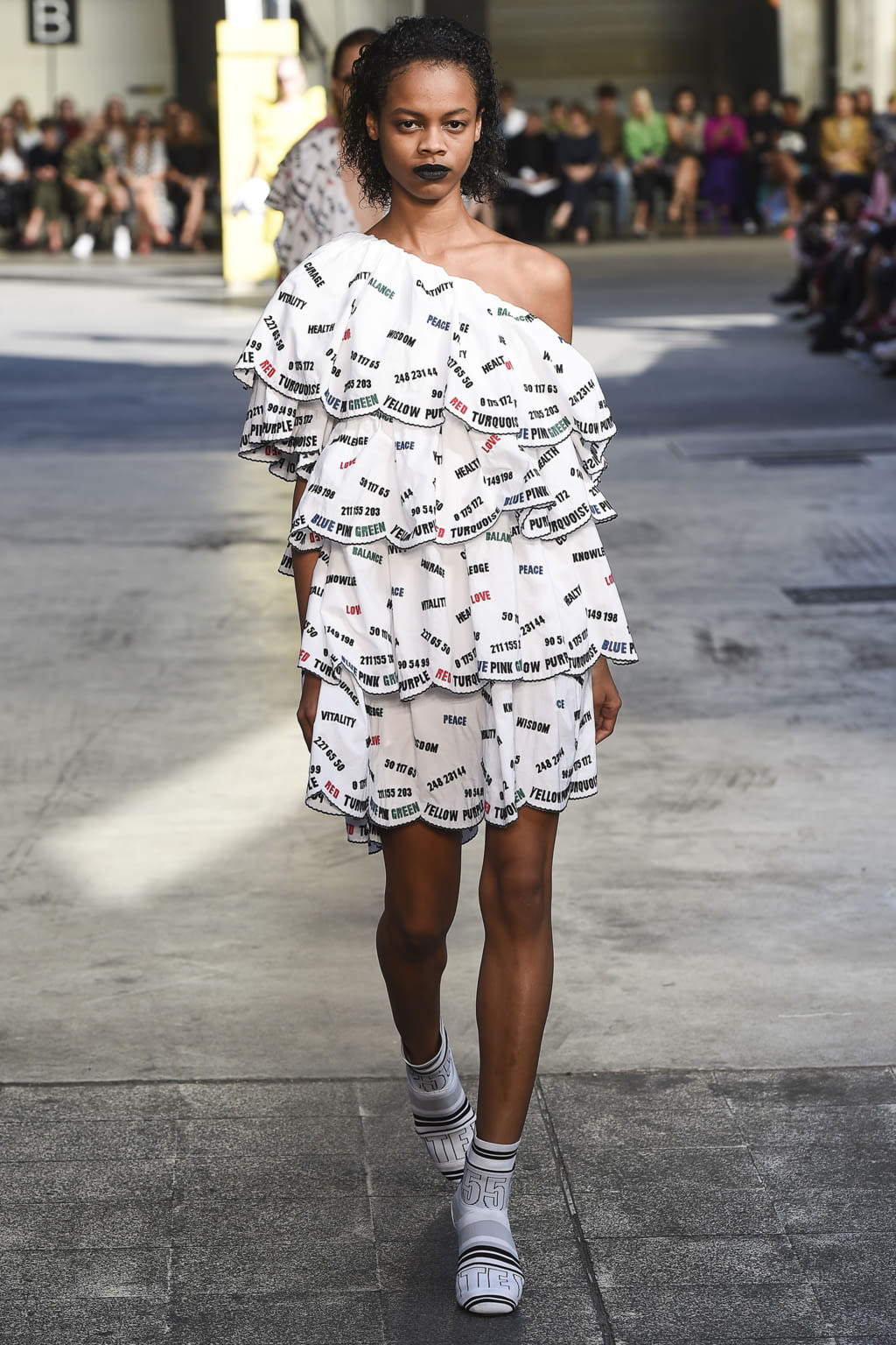 Fashion Week Milan Spring/Summer 2018 look 34 from the MSGM collection womenswear