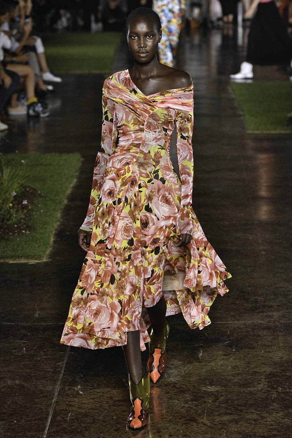 Fashion Week Milan Spring/Summer 2019 look 13 from the MSGM collection 女装