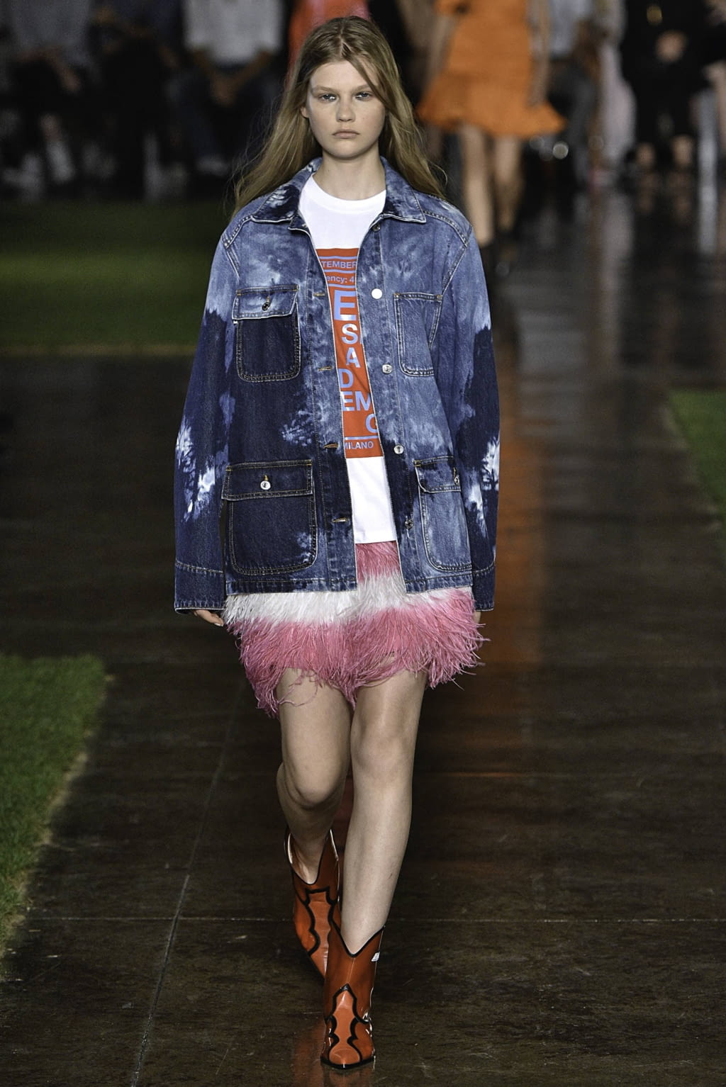Fashion Week Milan Spring/Summer 2019 look 38 from the MSGM collection 女装