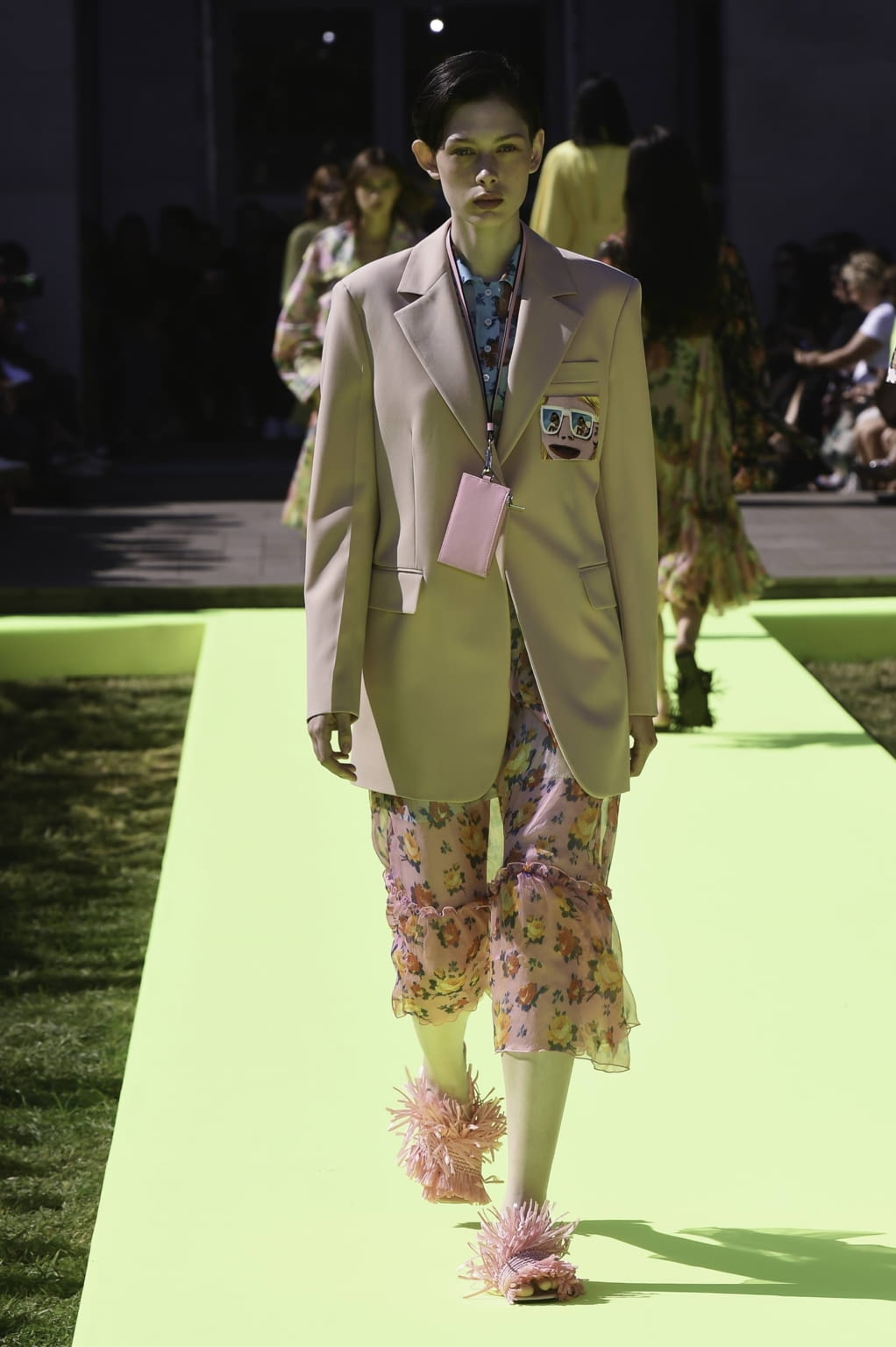 Fashion Week Milan Spring/Summer 2020 look 6 from the MSGM collection 女装