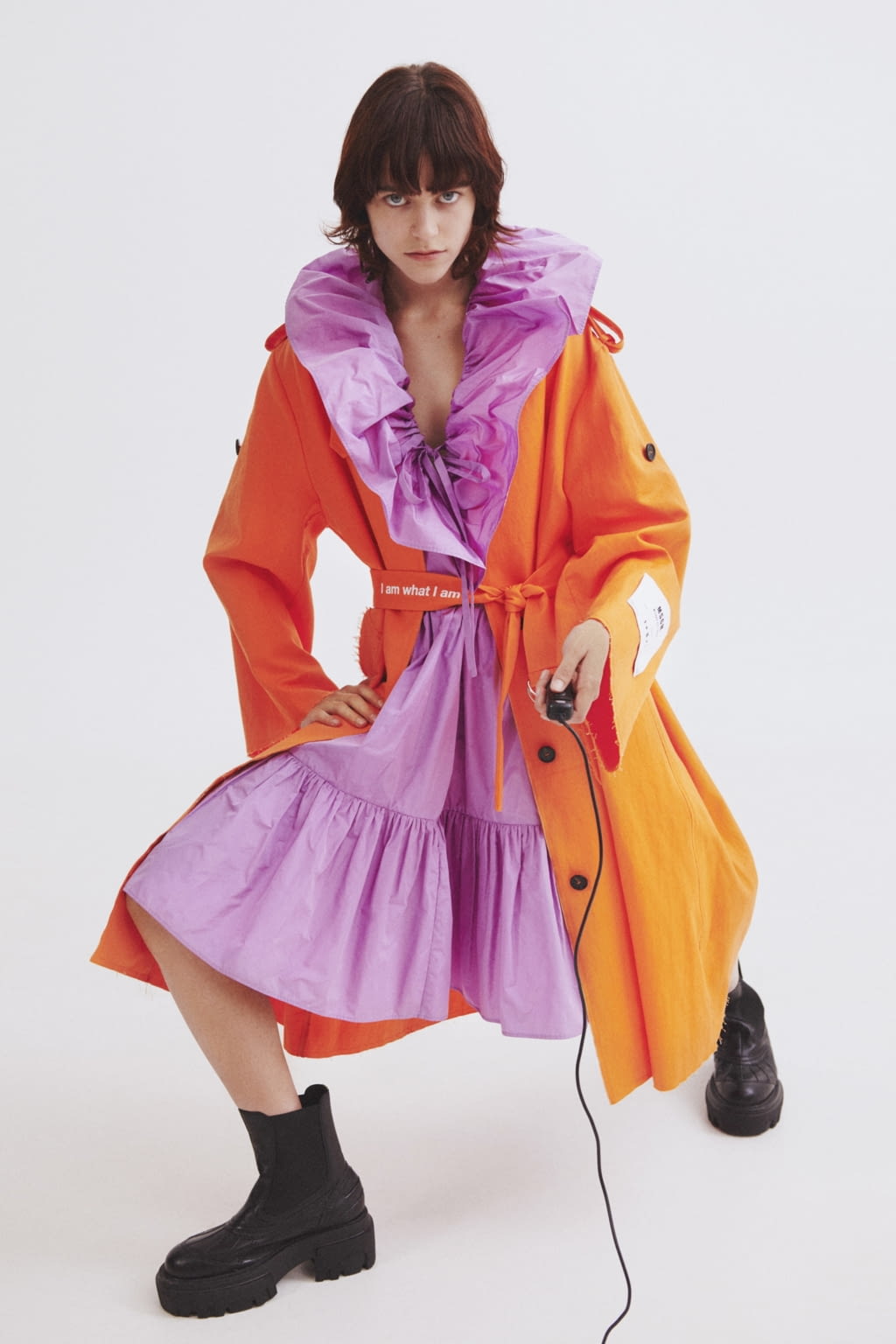 Fashion Week Milan Spring/Summer 2021 look 1 de la collection MSGM womenswear