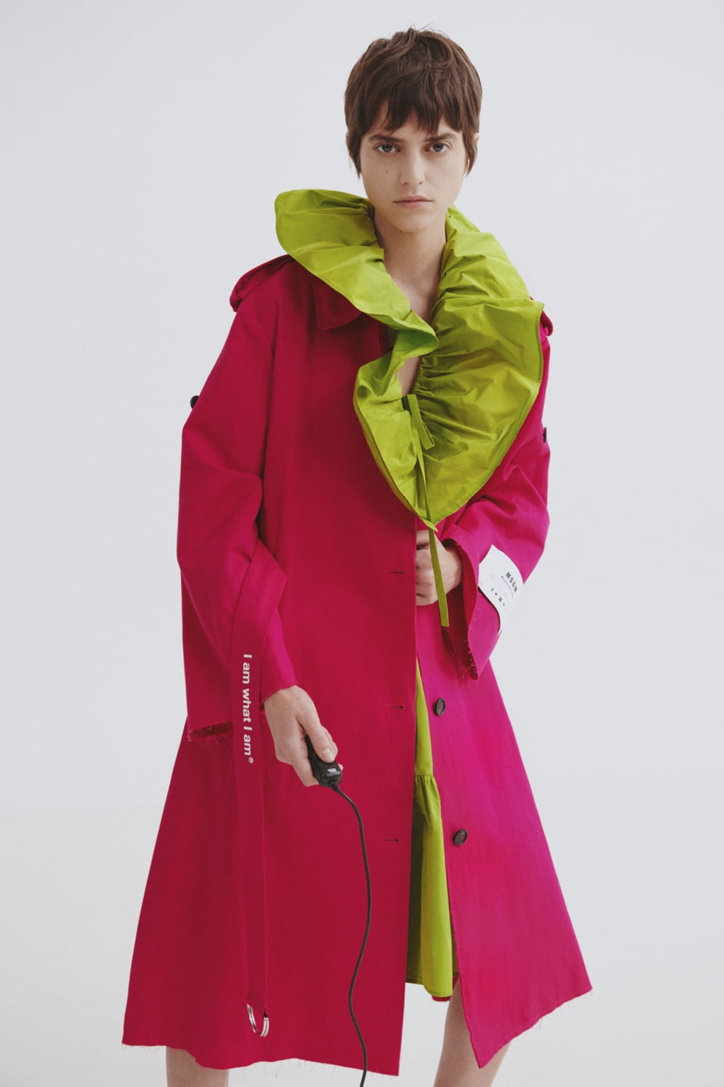 Fashion Week Milan Spring/Summer 2021 look 3 de la collection MSGM womenswear