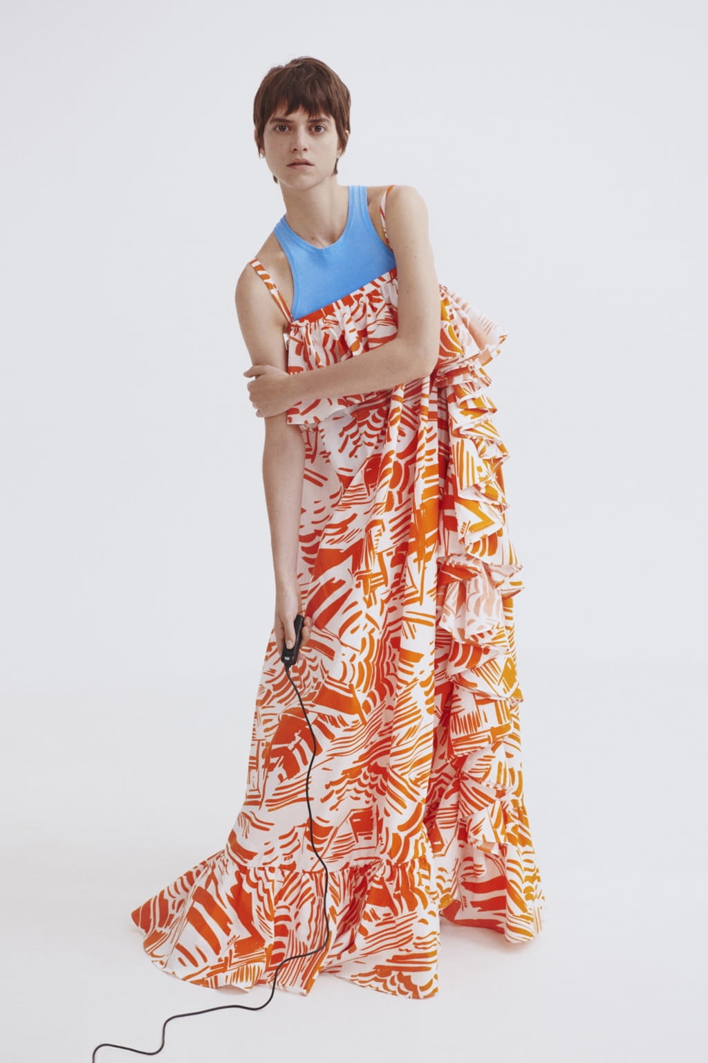 Fashion Week Milan Spring/Summer 2021 look 24 de la collection MSGM womenswear