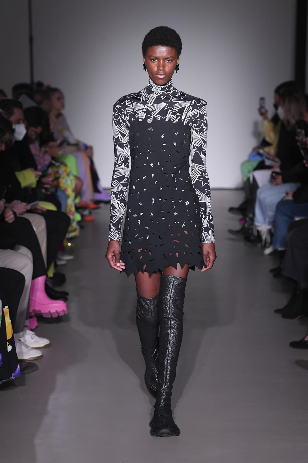 Fashion Week Milan Fall/Winter 2022 look 12 from the MSGM collection womenswear