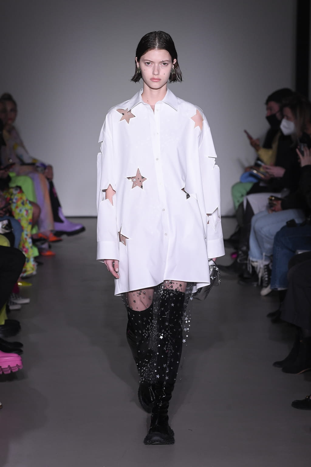 Fashion Week Milan Fall/Winter 2022 look 15 from the MSGM collection 女装