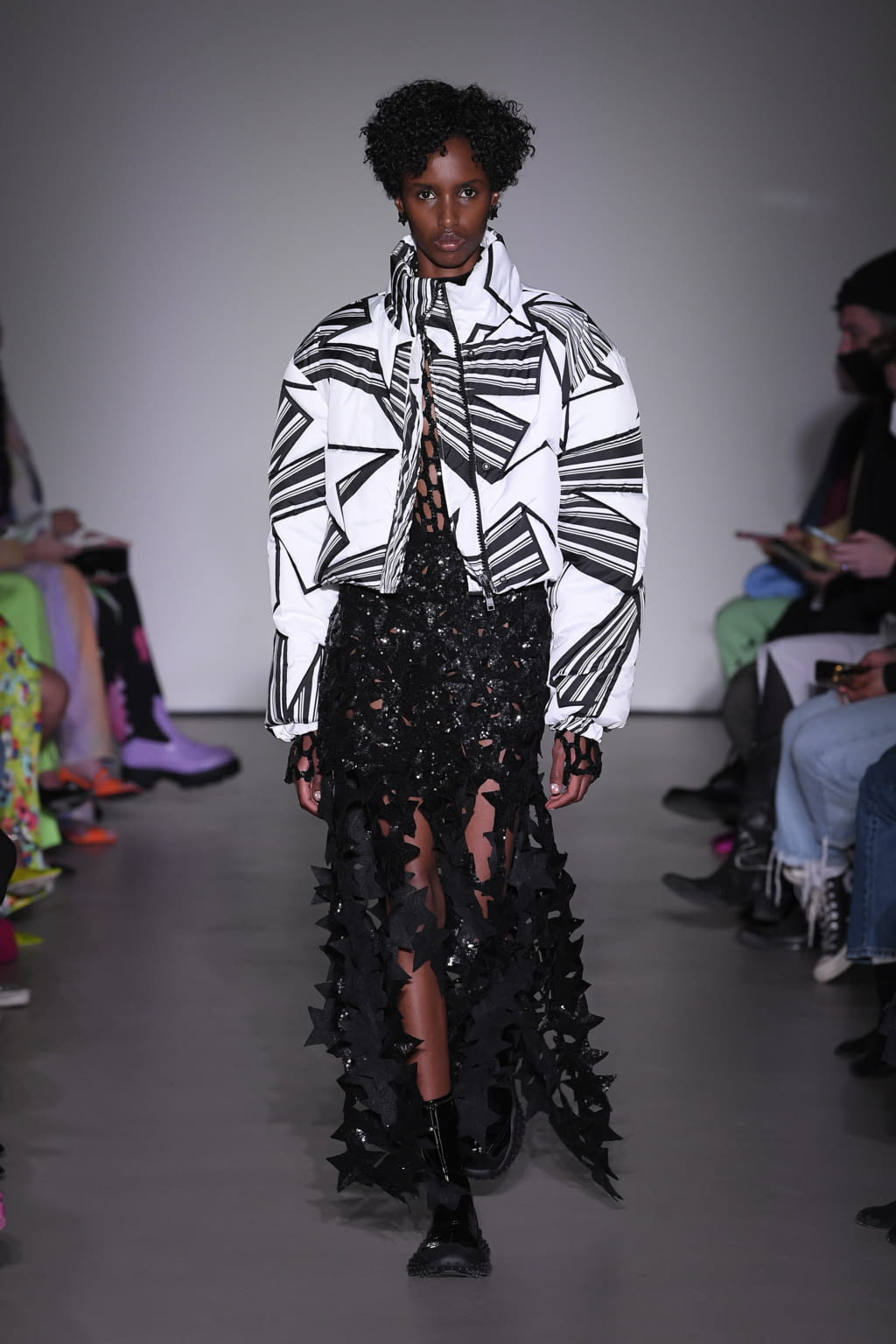 Fashion Week Milan Fall/Winter 2022 look 20 from the MSGM collection womenswear