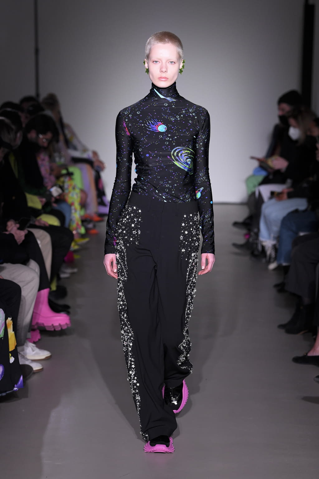 Fashion Week Milan Fall/Winter 2022 look 23 from the MSGM collection womenswear