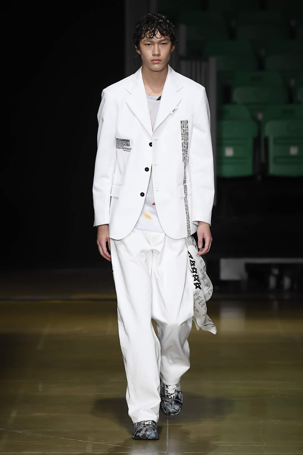 Fashion Week Florence Spring/Summer 2020 look 18 from the MSGM collection menswear