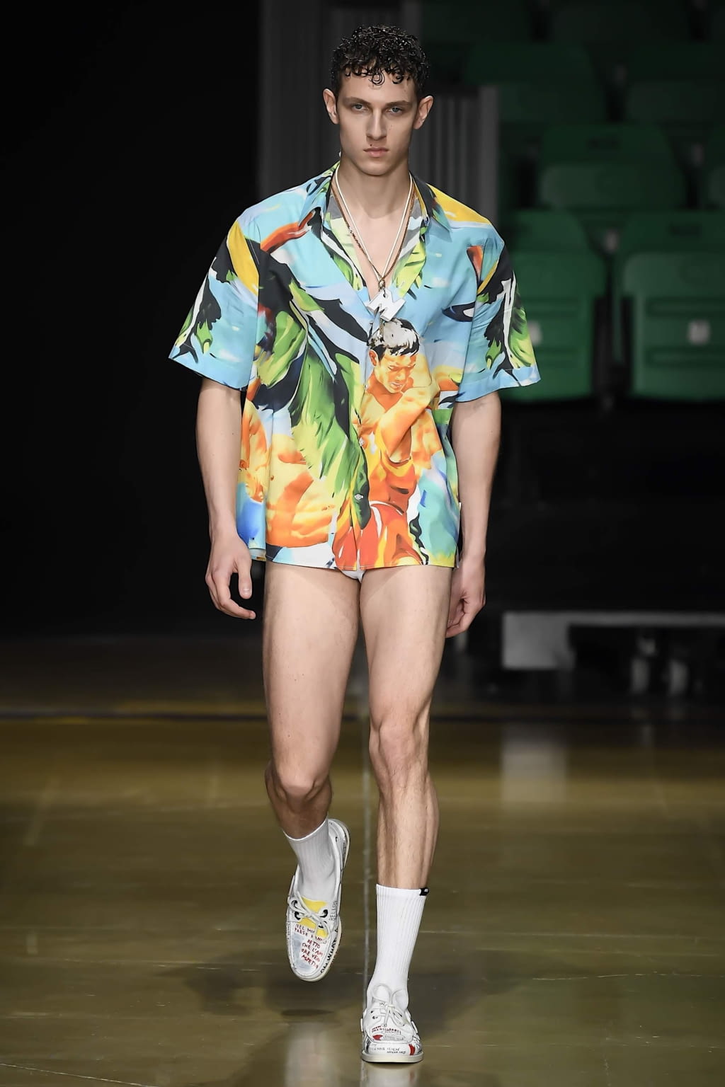 Fashion Week Florence Spring/Summer 2020 look 20 from the MSGM collection menswear