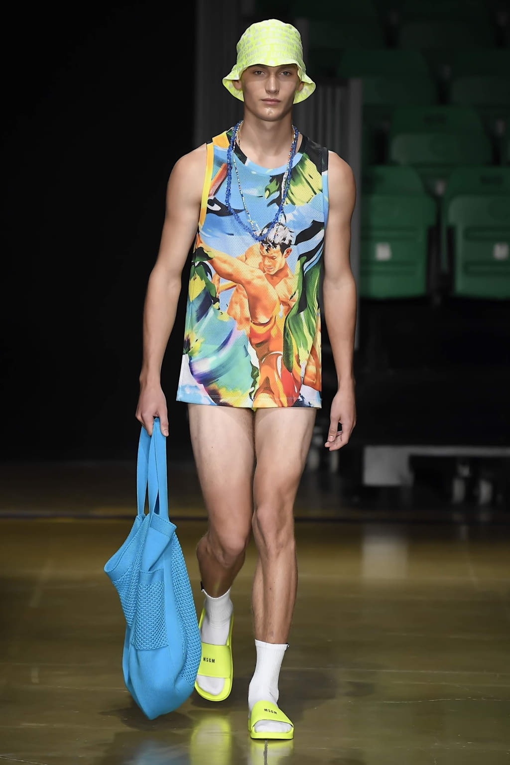 Fashion Week Florence Spring/Summer 2020 look 22 from the MSGM collection 男装