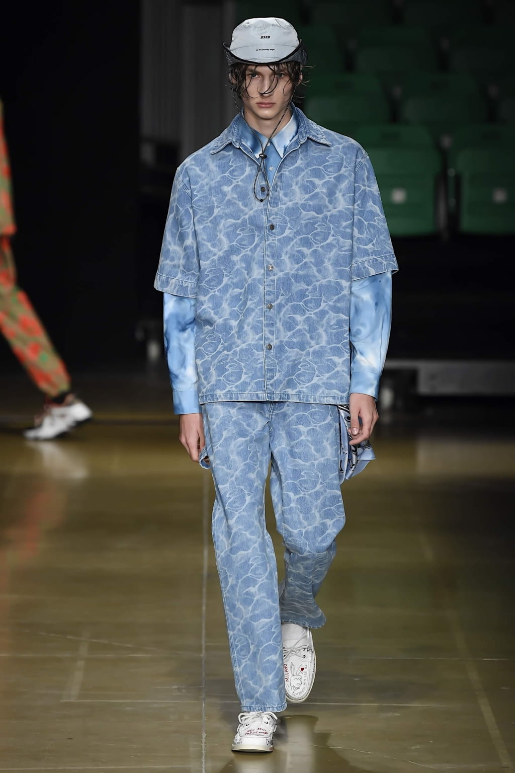 Fashion Week Florence Spring/Summer 2020 look 24 from the MSGM collection menswear