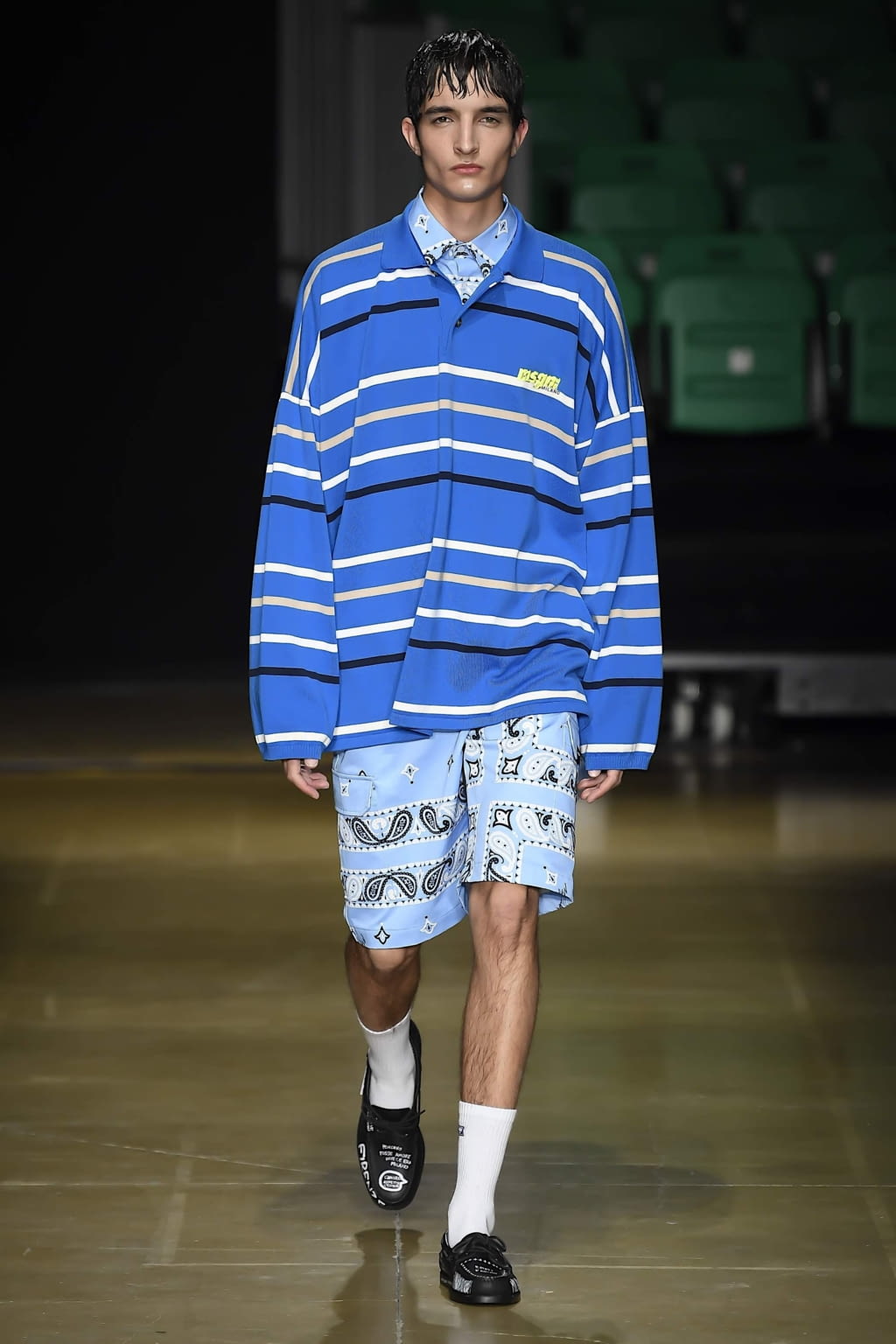 Fashion Week Florence Spring/Summer 2020 look 34 from the MSGM collection 男装