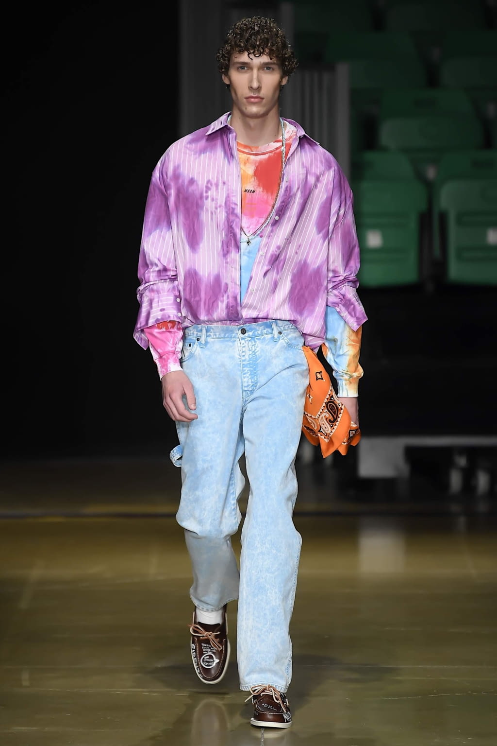 Fashion Week Florence Spring/Summer 2020 look 40 from the MSGM collection 男装