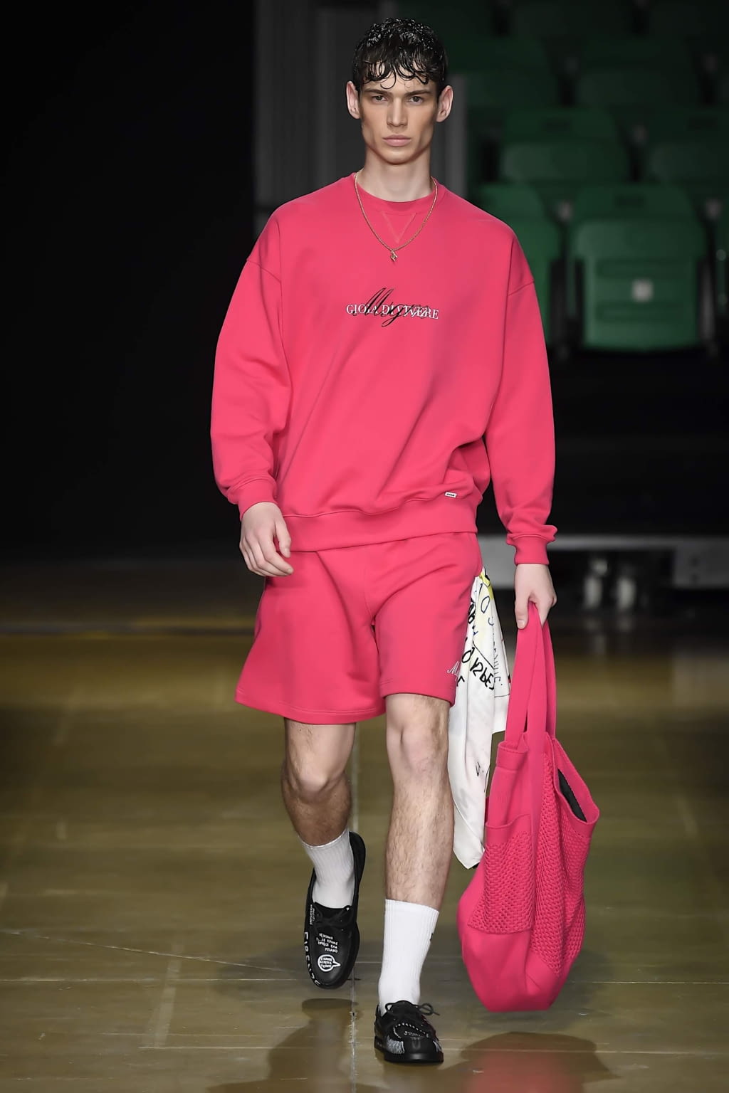 Fashion Week Florence Spring/Summer 2020 look 45 from the MSGM collection menswear