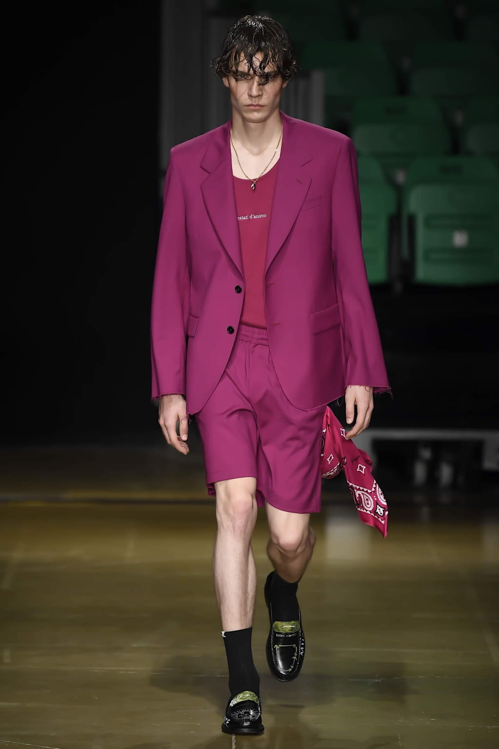 Fashion Week Florence Spring/Summer 2020 look 48 from the MSGM collection menswear