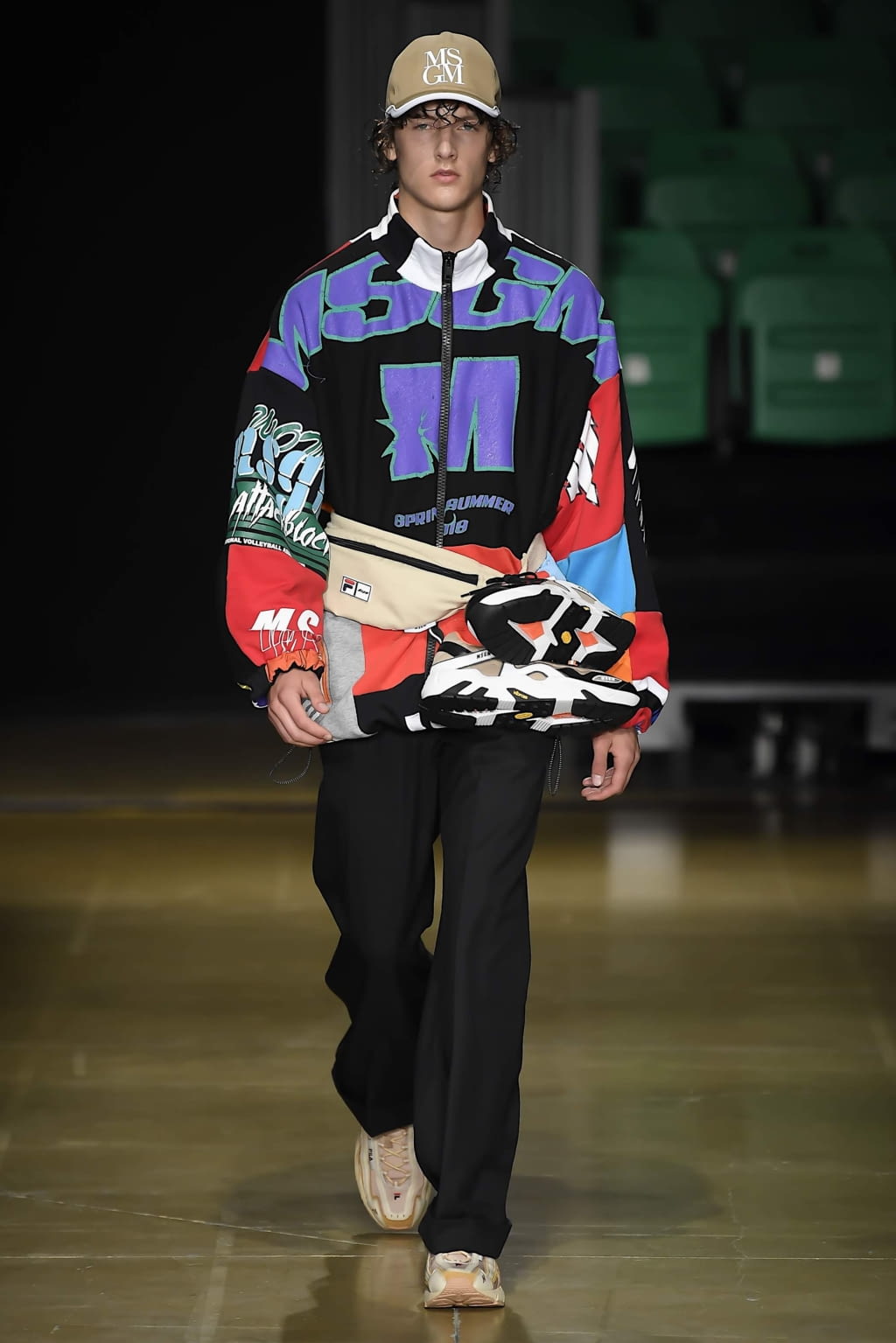 Fashion Week Florence Spring/Summer 2020 look 49 from the MSGM collection menswear