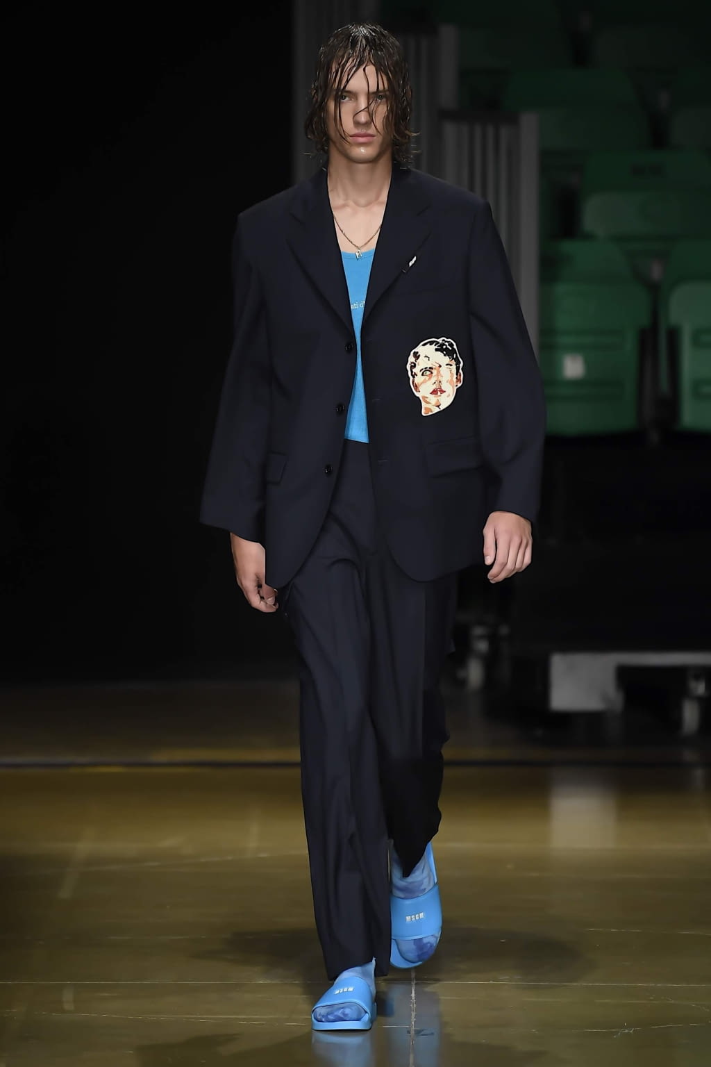 Fashion Week Florence Spring/Summer 2020 look 52 from the MSGM collection 男装