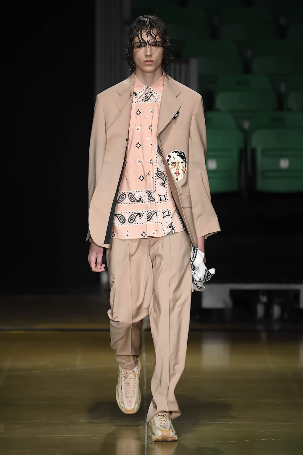 Fashion Week Florence Spring/Summer 2020 look 1 from the MSGM collection 男装