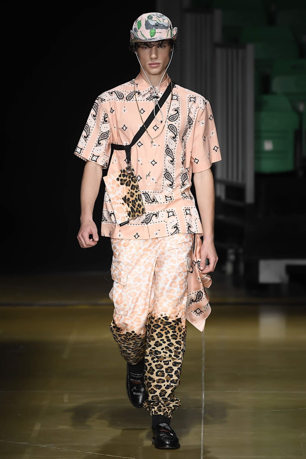Fashion Week Florence Spring/Summer 2020 look 2 from the MSGM collection menswear