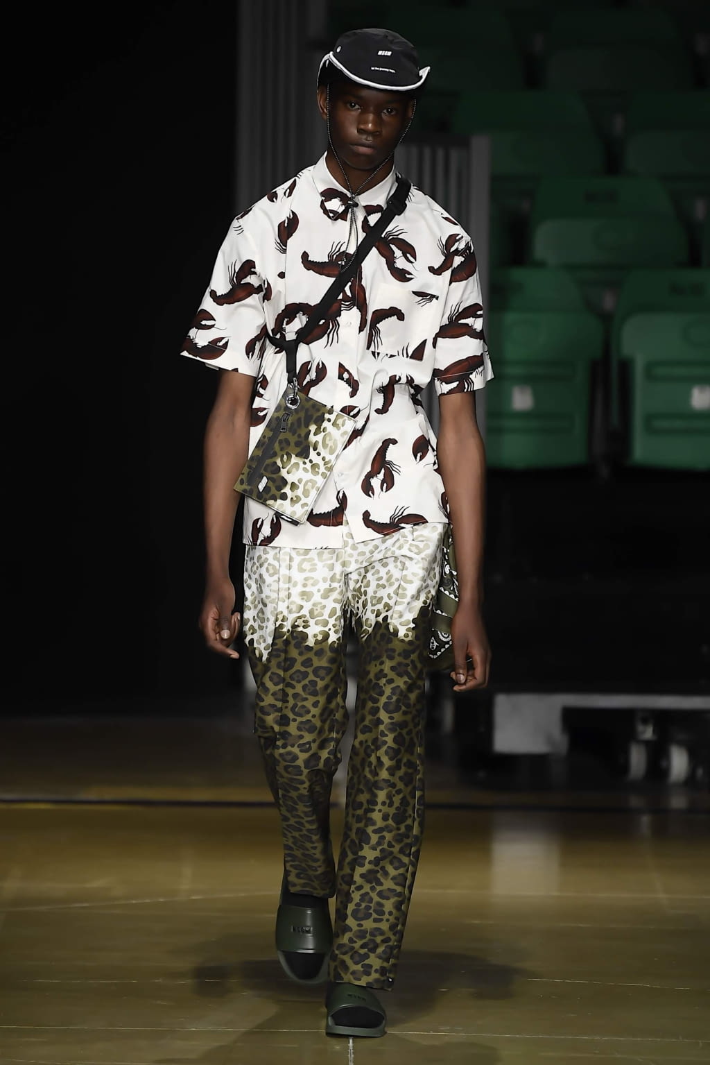 Fashion Week Florence Spring/Summer 2020 look 4 from the MSGM collection 男装