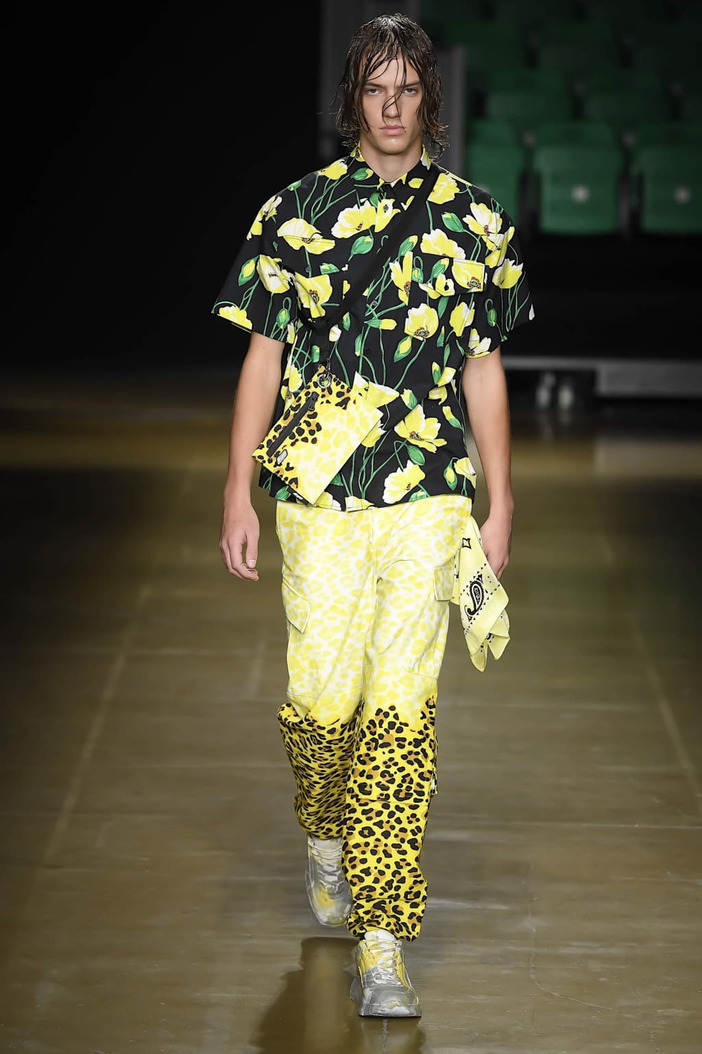 Fashion Week Florence Spring/Summer 2020 look 8 from the MSGM collection 男装