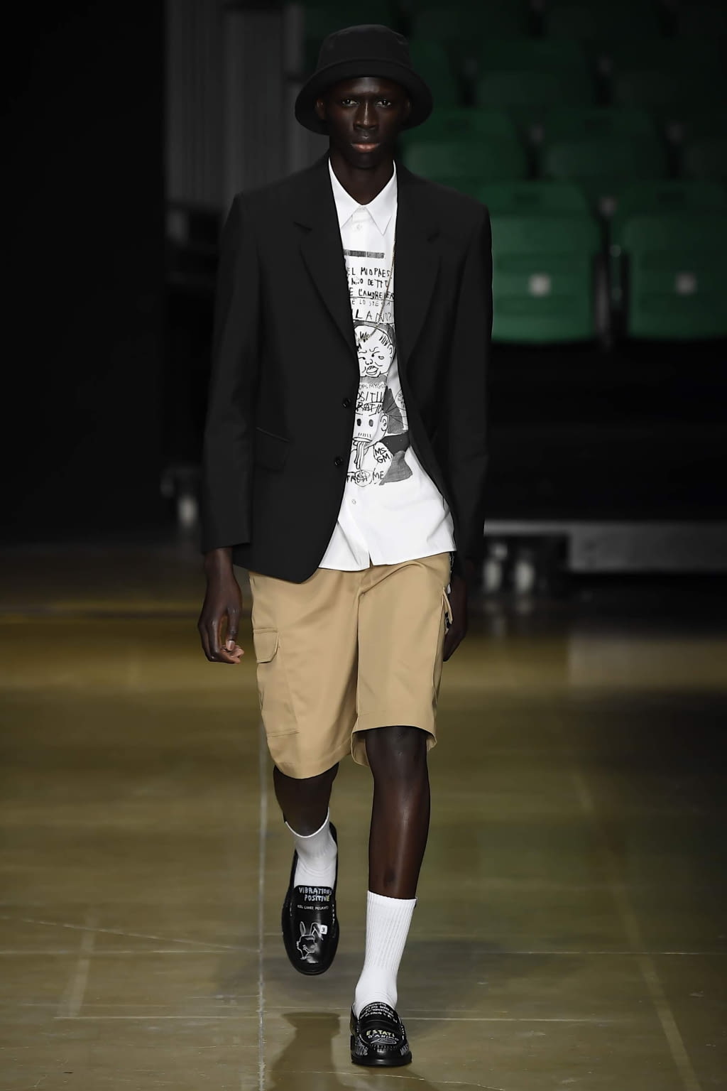 Fashion Week Florence Spring/Summer 2020 look 11 from the MSGM collection menswear