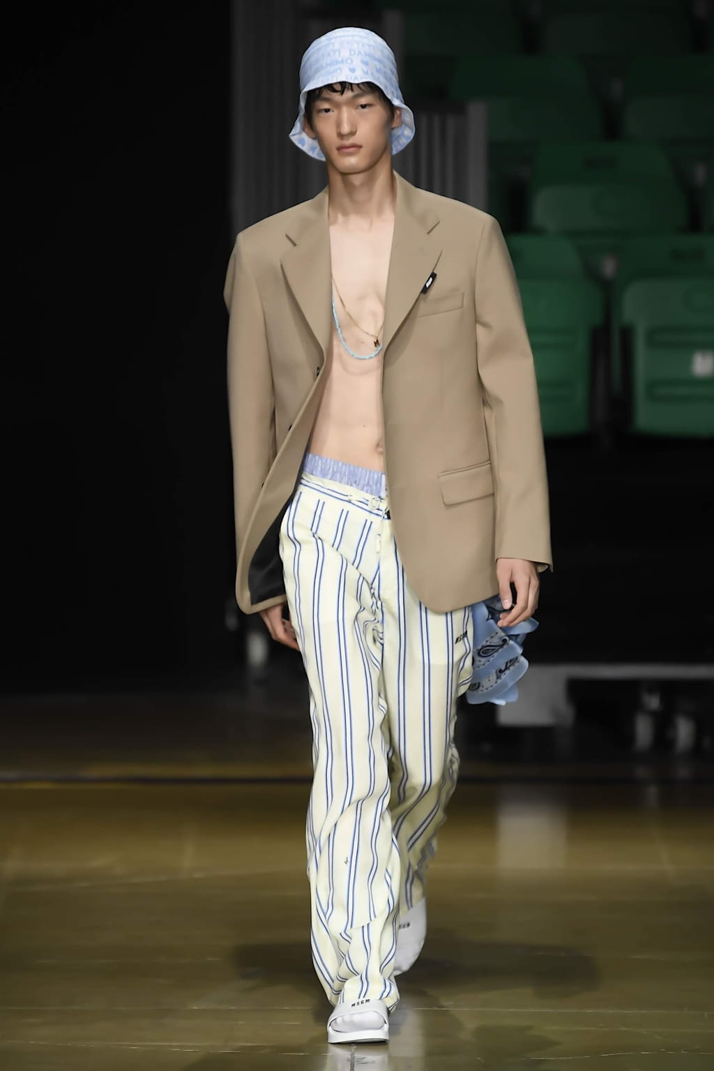 Fashion Week Florence Spring/Summer 2020 look 14 from the MSGM collection 男装