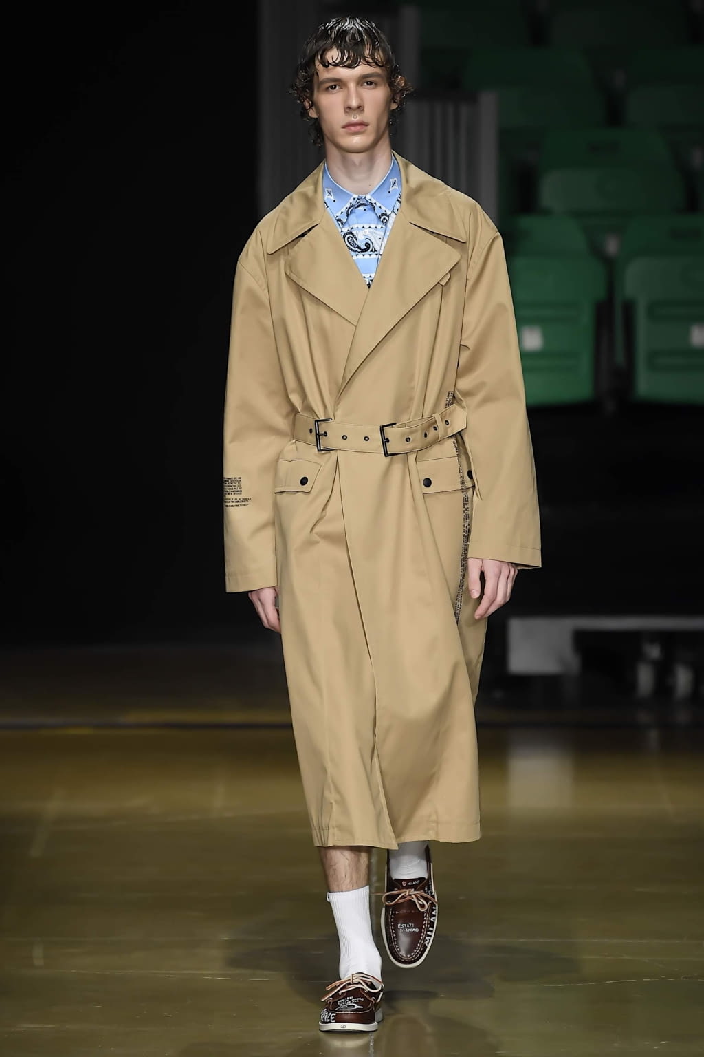 Fashion Week Florence Spring/Summer 2020 look 15 from the MSGM collection menswear