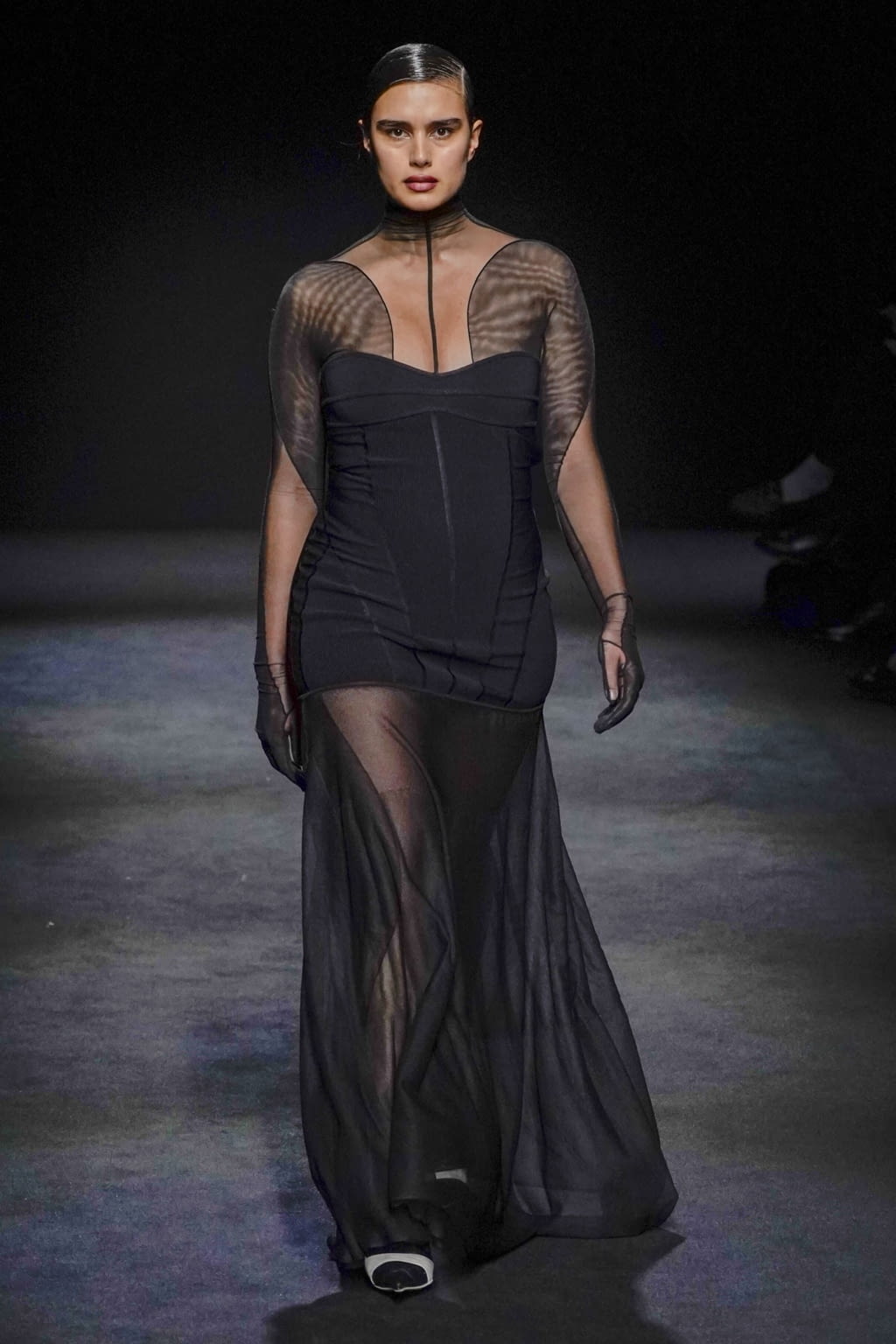 Fashion Week Paris Fall/Winter 2020 look 20 de la collection Mugler womenswear