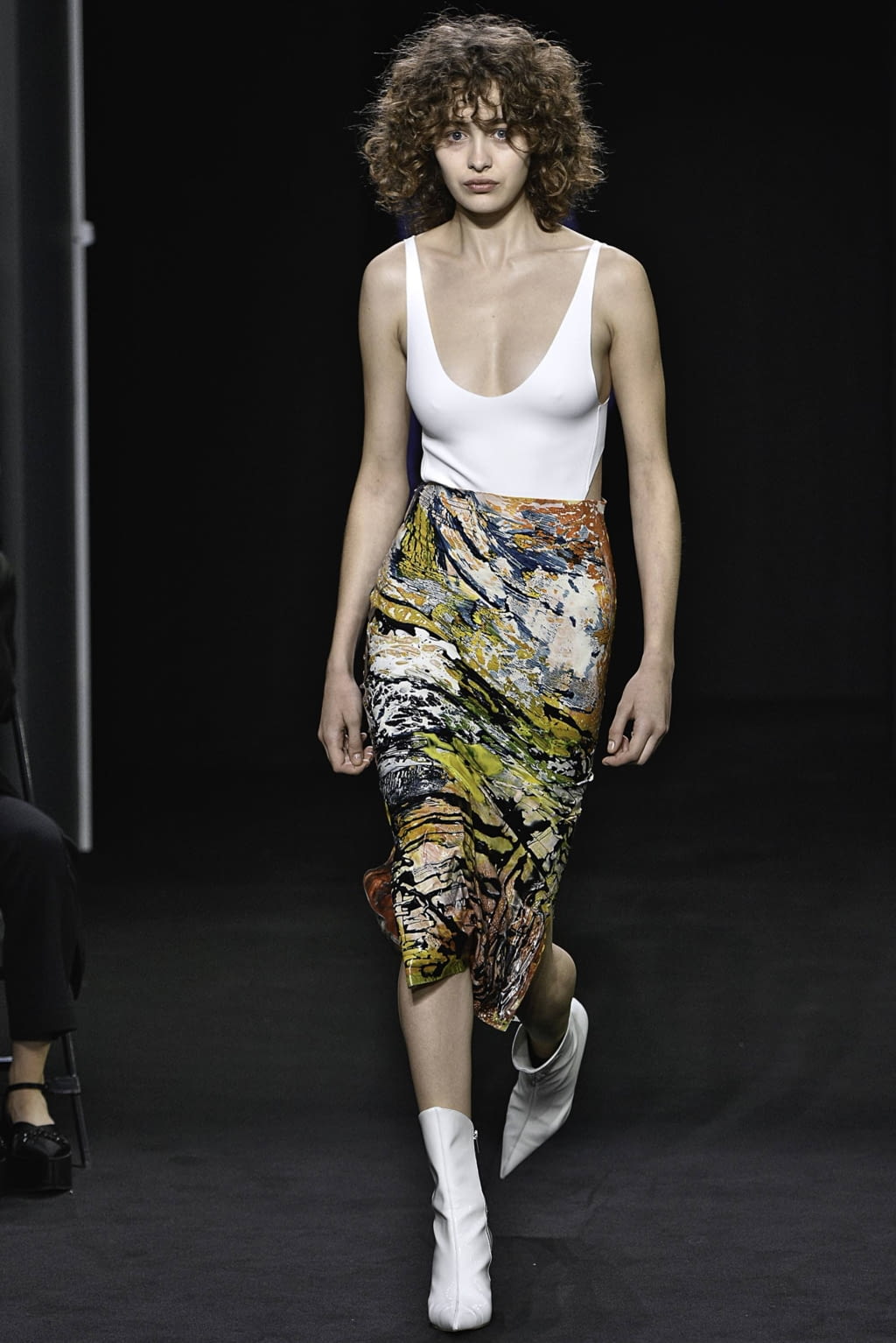 Fashion Week Paris Spring/Summer 2019 look 25 de la collection Mugler womenswear