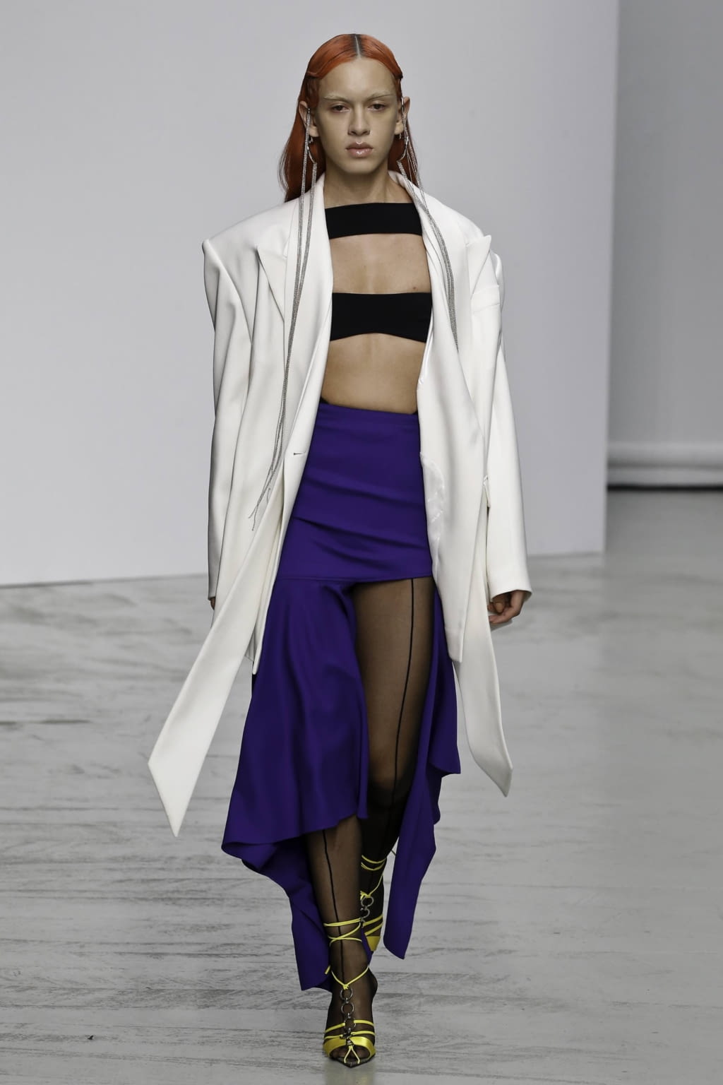 Fashion Week Paris Spring/Summer 2020 look 10 de la collection Mugler womenswear