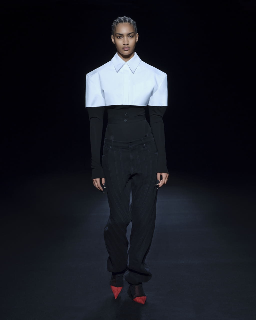 Fashion Week Paris Spring/Summer 2021 look 36 from the Mugler collection 女装