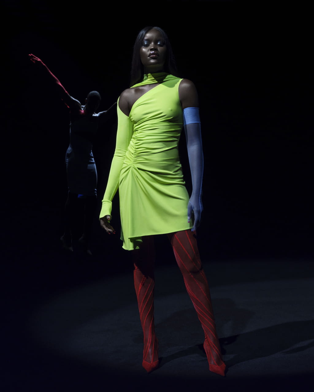 Fashion Week Paris Spring/Summer 2021 look 48 from the Mugler collection womenswear