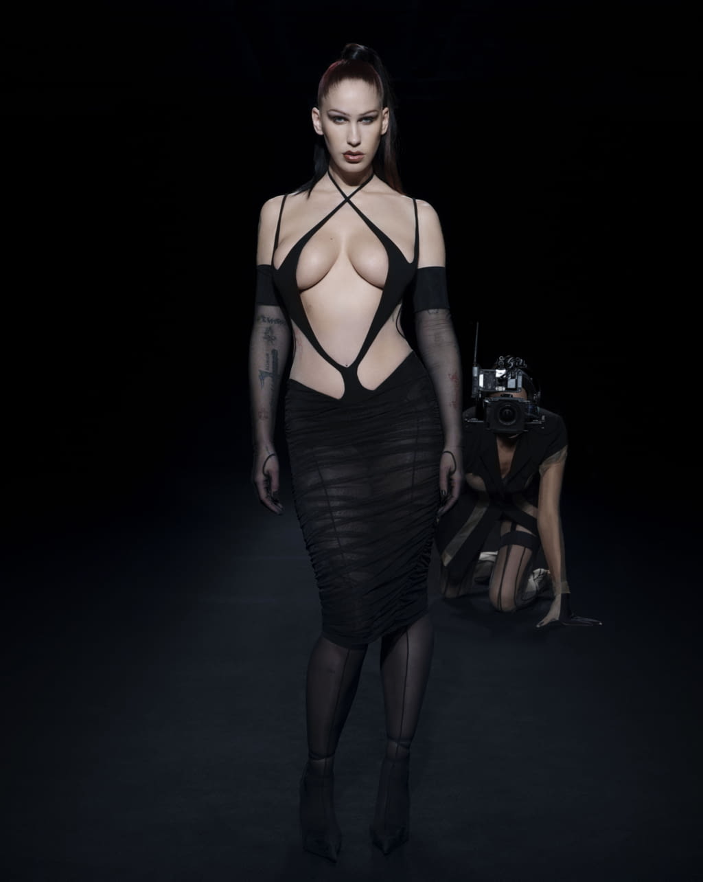 Fashion Week Paris Spring/Summer 2021 look 51 from the Mugler collection 女装