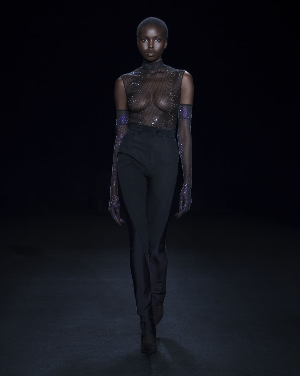 Fashion Week Paris Spring/Summer 2021 look 30 from the Mugler collection womenswear