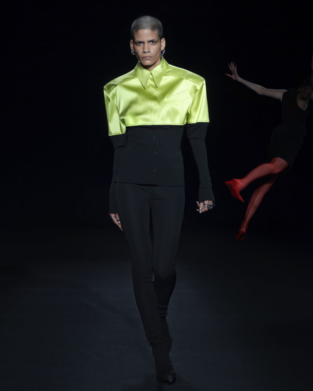 Fashion Week Paris Spring/Summer 2021 look 35 de la collection Mugler womenswear