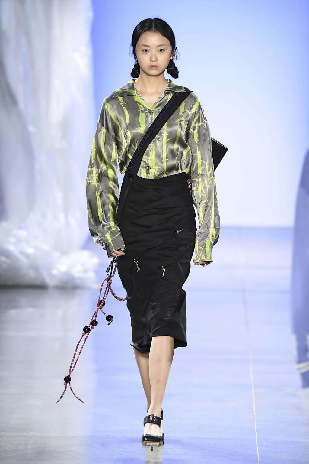Fashion Week New York Fall/Winter 2020 look 6 from the Mukzin collection womenswear