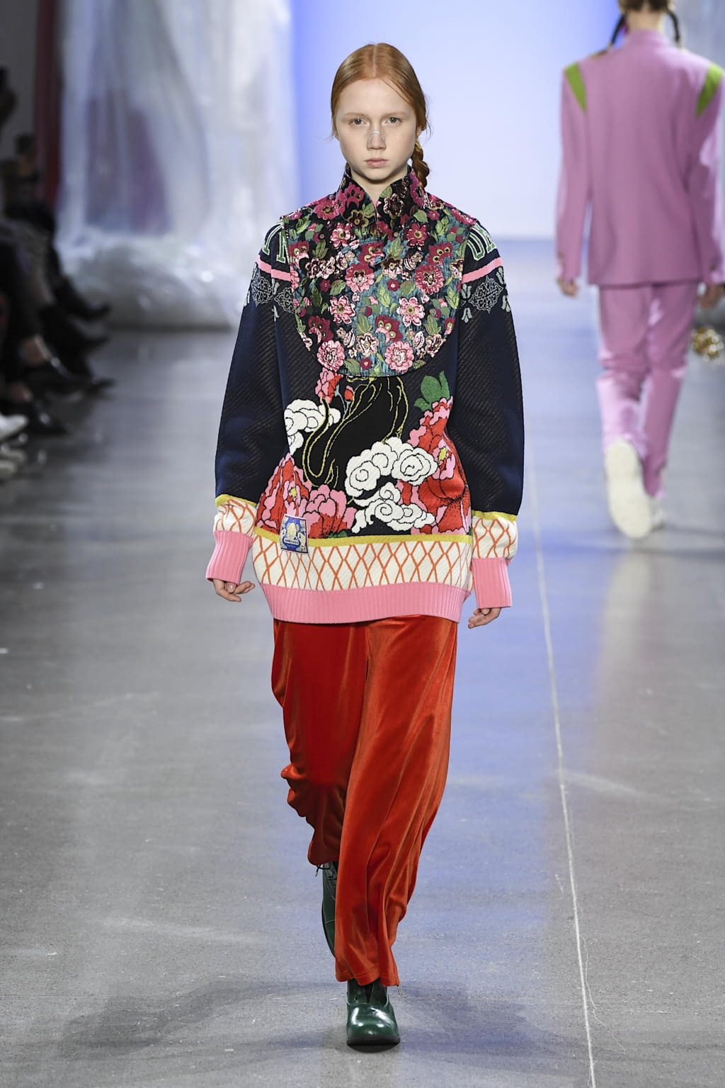 Fashion Week New York Fall/Winter 2020 look 15 from the Mukzin collection womenswear