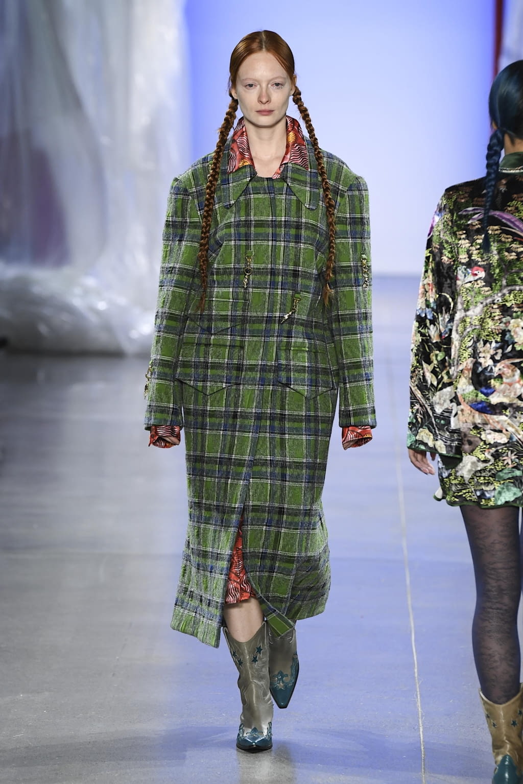 Fashion Week New York Fall/Winter 2020 look 18 from the Mukzin collection womenswear